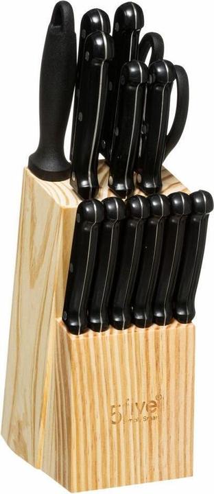 Produktbild JTI Messerblock mit 11 Messern + Schere + Braun