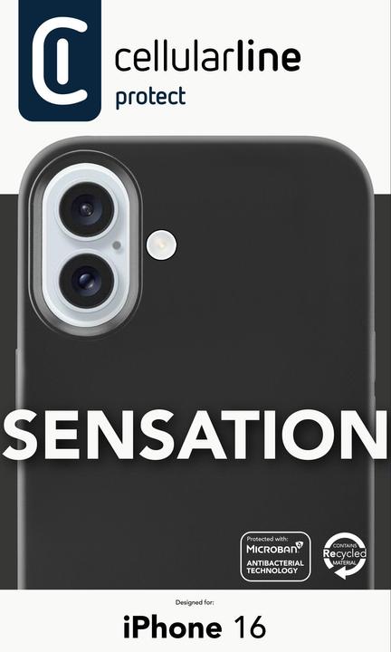 Produktbild Cellularline Silikon Case Sensation (Apple iPhone 16)