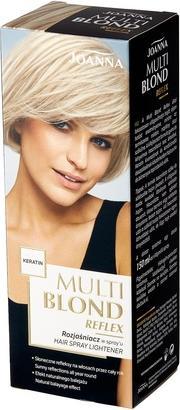 Produktbild Joanna Multi Blond Haaraufheller mit Keratin-Komplex Spray 150ml (Blond)