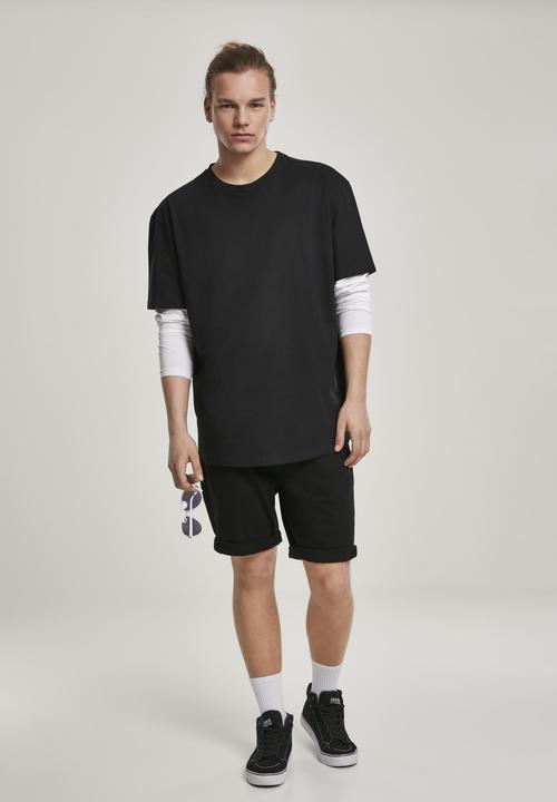 Actual product image Urban Classics Oversized Shaped Double Layer LS Tee (S)