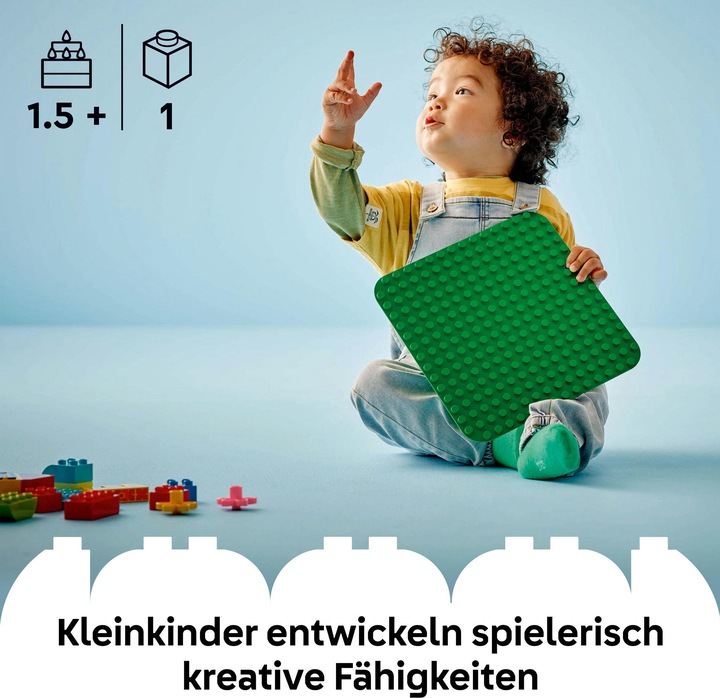 Produktbild LEGO Bauplatte in Grün (10460)