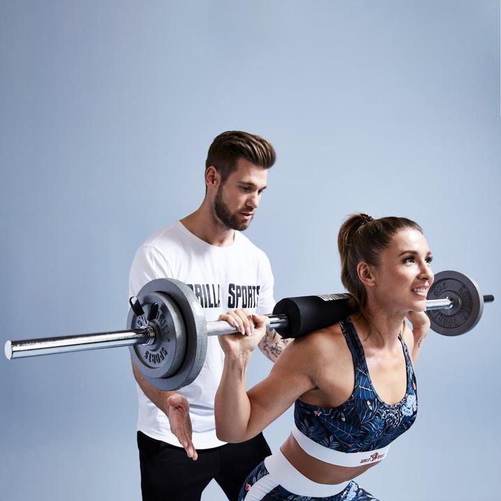 Image du produit Gorilla Sports Barre d'haltères