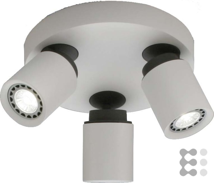 Image du produit Böhmer Spot à LED en saillie 3xGU10 ws/anth 42528 (GU10)