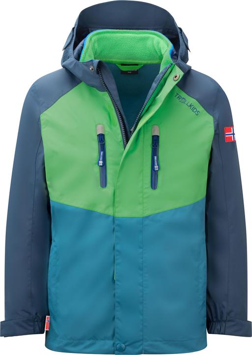 Mystic Blue, dark marine, Fresh green