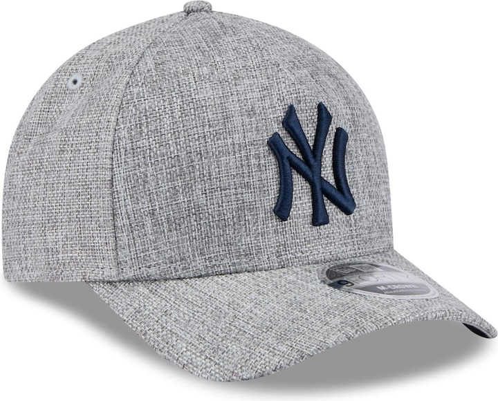New Era 9Forty M-Crown Cap - Weave New York Yankees Grau