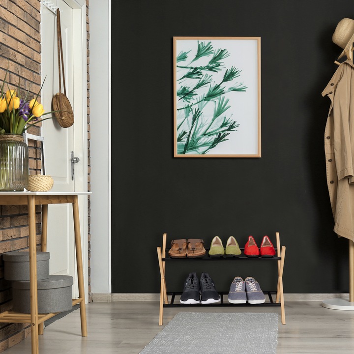 Actual product image Relaxdays Shoe rack (67 x 36.5 x 42.5 cm)