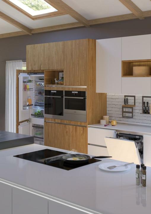 Produktbild Gorenje NRKI5182EA1 Kühl-Gefrierkombination Einbau Festtür 177 cm (248 l)