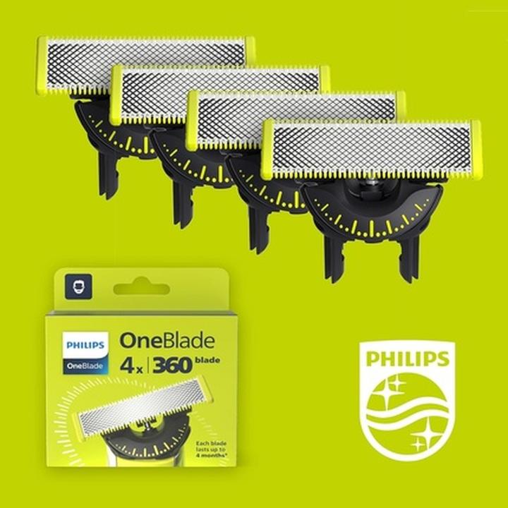 Produktbild Philips OneBlade Klinge 360 (4 x)