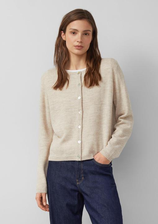 Produktbild s.Oliver Strickjacke Weiche Strickjacke aus Alpakamix (36)