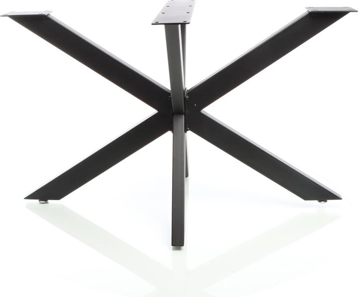 Produktbild Wiltec XPOtool Tischbeine Spider-Profil 71x78x150cm schwarz Tischkufen Tischgestell