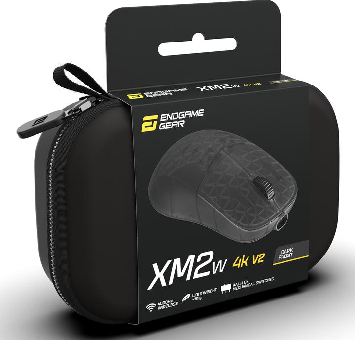 Produktbild Endgame Gear XM2w 4k (v2) - Wireless Gaming Mouse - Dark Frost (Kabelgebunden, Kabellos)