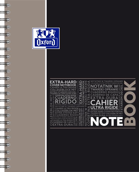 Produktbild Oxford Collegeblock Notebook (A4+, Liniert, Harter Einband)