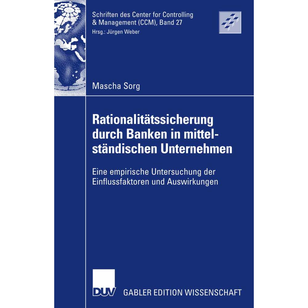 Rationalitätssicherung durch Banken in mittelständischen Unternehmen, Fachbücher
