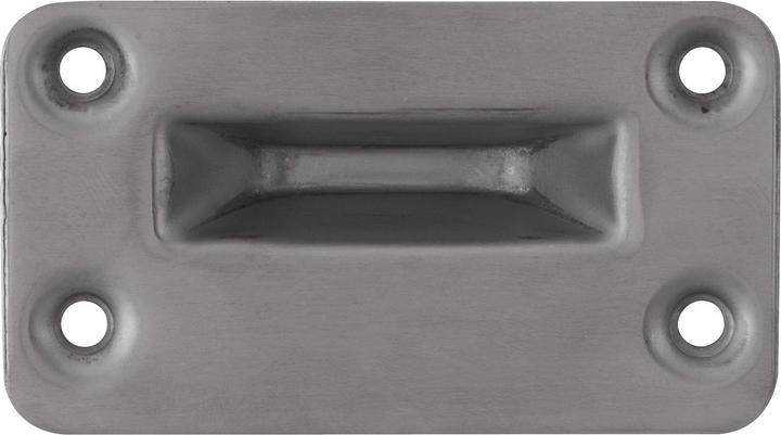 ECO 1142 Floor closing recess (floor bush) non-adjustable, stainless steel floor sleeve