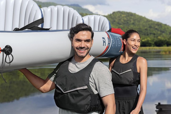 Actual product image Bestway Hydro Force Rapid X3 Inflatable 3-Person Kayak Set 3.81 m (3 pers.)