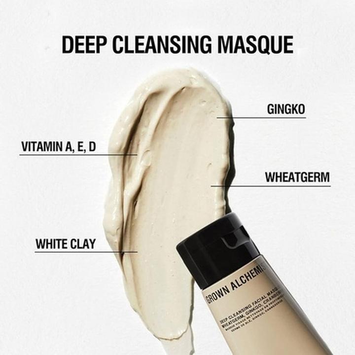 Actual product image Grown Alchemist GROWN Beauty - Deep Cleansing Masque: Wheatgerm, Ginkgo & Cranberry (75 ml)