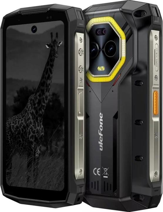 Productafbeelding Ulefone Smartphone Armor Mini 20 Pro 5G 8GB/256GB (czarny) bez ładowarki (256 GB, Zwart, 4.70", Dubbele SIM, 5G)
