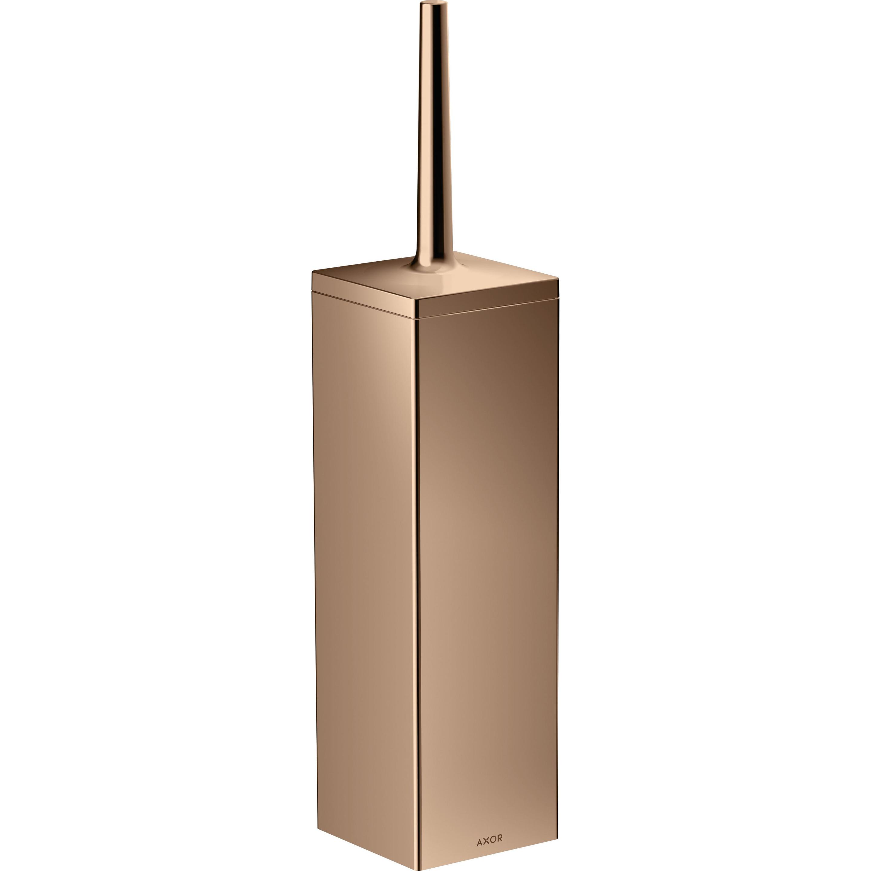 hansgrohe, Toilettenbürste, AXOR Universal Rectangular Toilettenbürstenhalter, Wandmontage, Metall, 42655