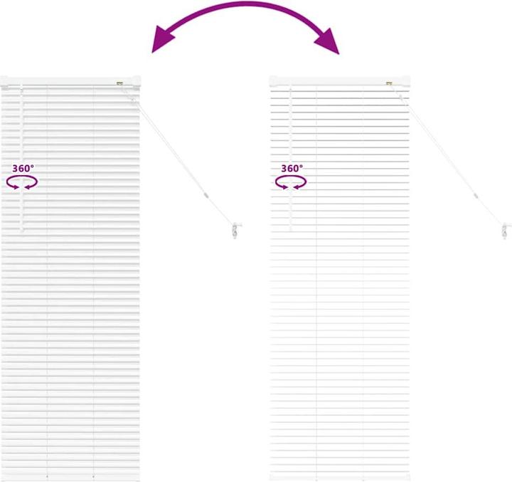 Produktbild vidaXL Balkenjalousien (220 x 135 cm)