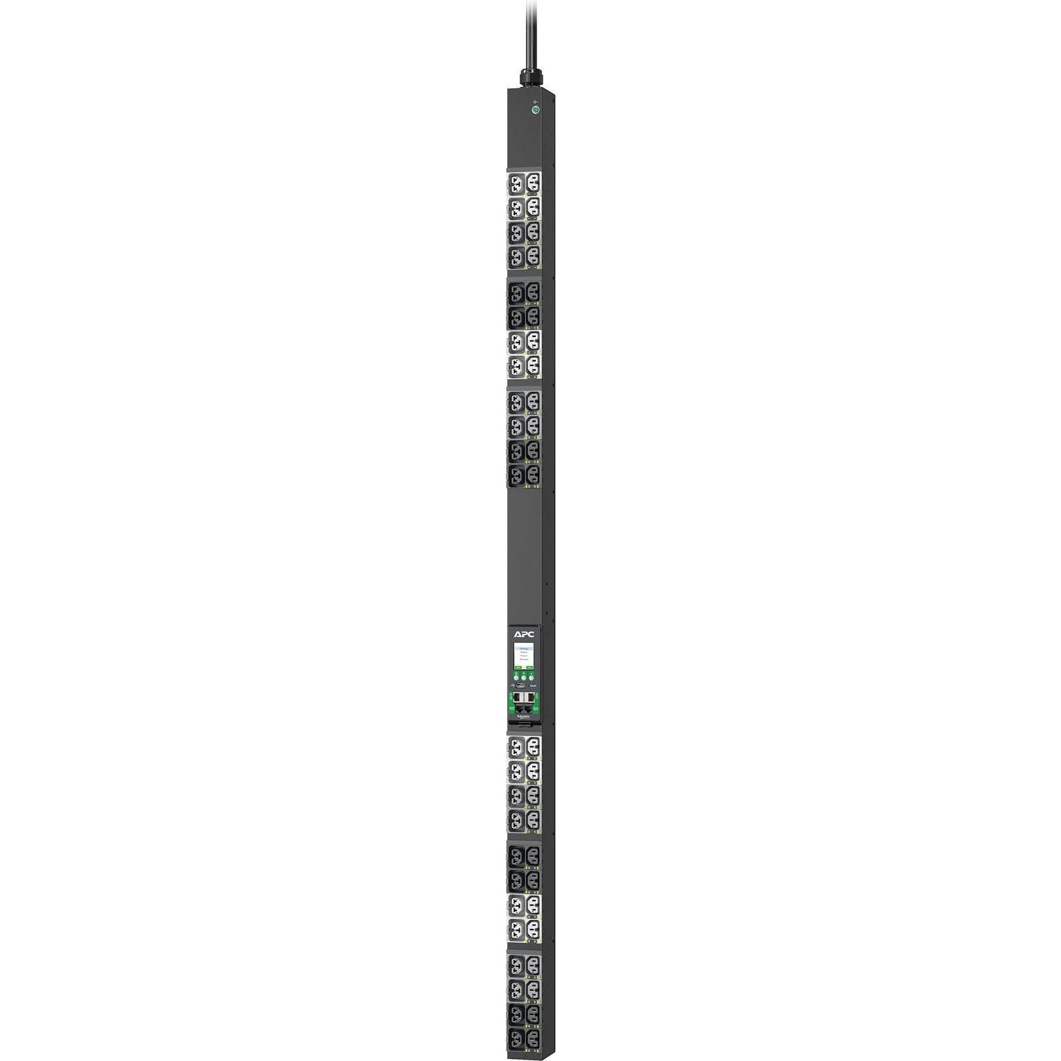 APC NetShelter Rack PDU Advanced, Metered, Switched, 0U, Three-phase ...
