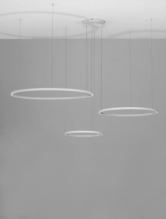 Actual product image Nova Luce PURPLE LED pendant light white 80W warm white 150x130cm dimmable 9210313