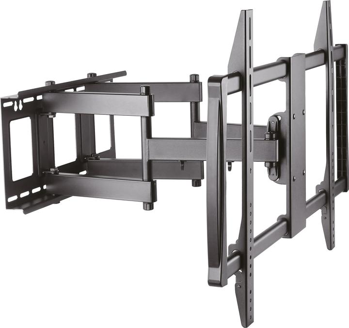 Actual product image InLine Mounting kit (wall mount) for flat panel - Black - Screen size: 15 (Wall, 80 kg, 60" - 100")