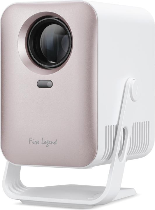 Actual product image Acer AOpen QH31s pink powered by - portabler LED-Beamer - HD, 150 ANSI Lumen, HDMI, USB-A, Wireless (HD, 150 lm)