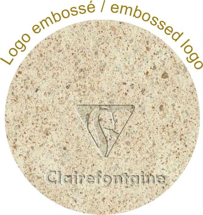 Image du produit Clairefontaine Cahier Cacao (A4, À rayures, Couverture rigide)