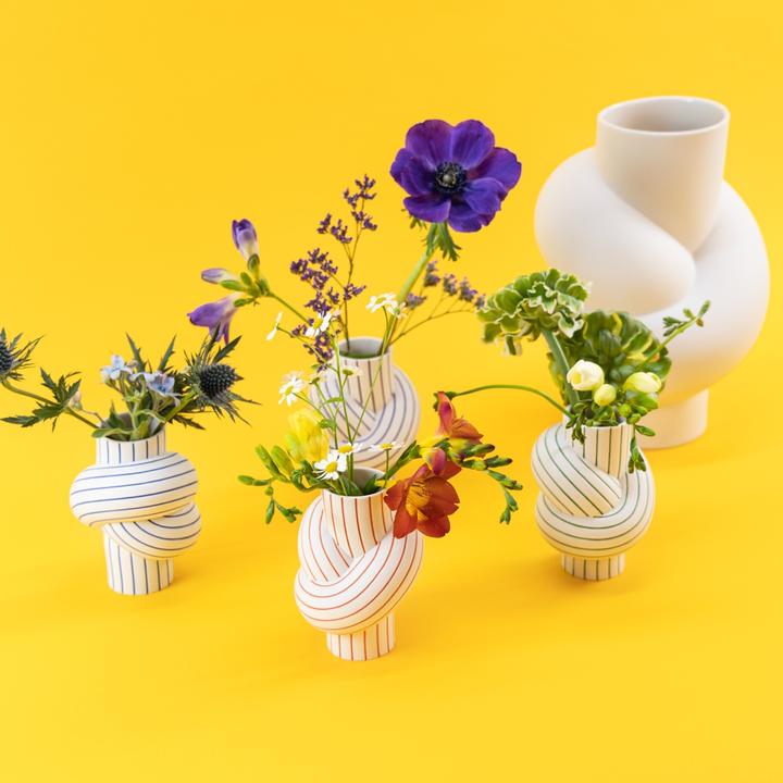 Immagine prodotto Rosenthal Node Stripes - Plum - Vaso 12 cm (1x)