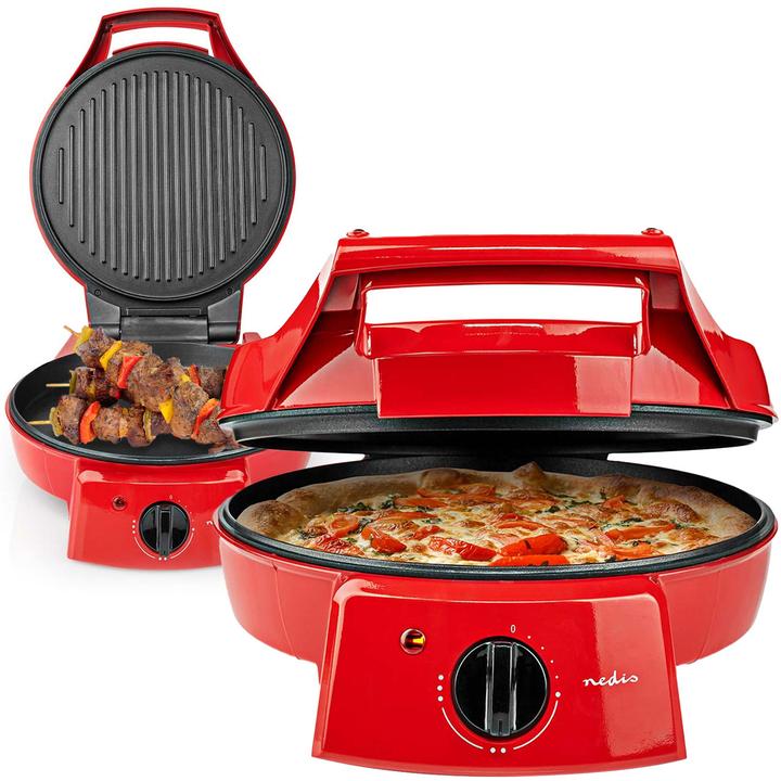 Image du produit Nedis FCPM100FRD Machine à pizza, aluminium