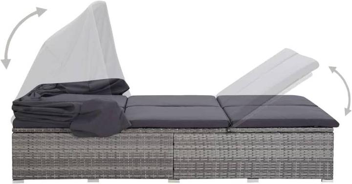 Produktbild vidaXL Sonnenliege (194 cm)