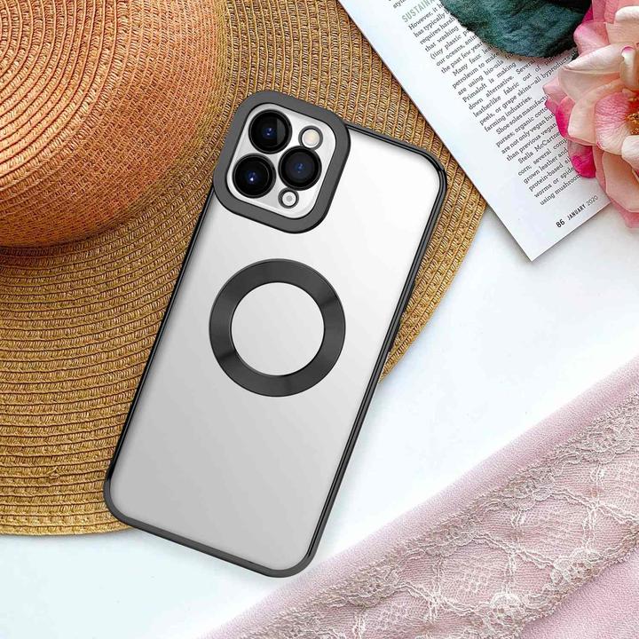 Actual product image Cadorabo TPU Chrome case with camera protection for Apple iPhone 11 PRO MAX (Apple iPhone 11 Pro Max)