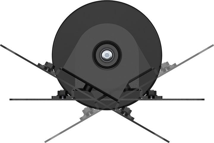 Image du produit Multibrackets Support de table Fixmontage 23-43", métal, noir