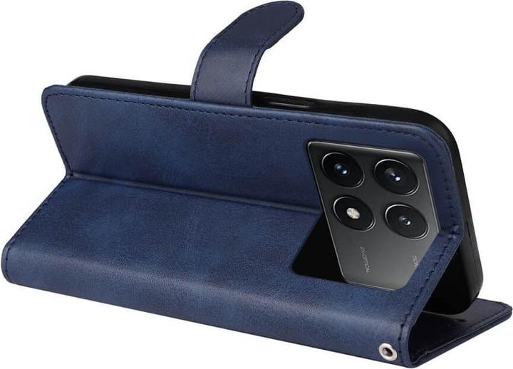 Produktbild Cover-Discount Xiaomi Poco X6 Pro - Premium Handyhülle Etui blau (Xiaomi Poco X6 Pro)