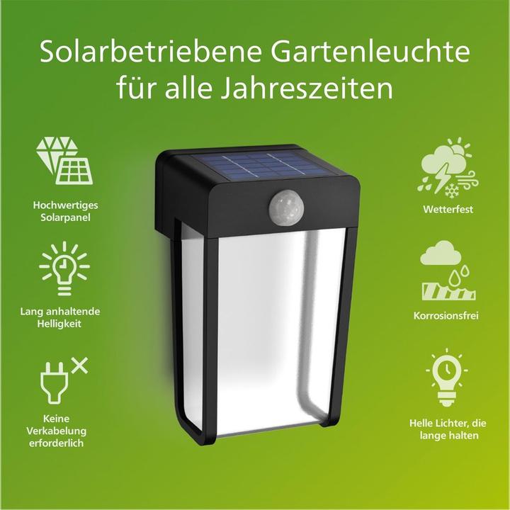 Produktbild Philips Shroud Solar (250 lm, IP44)