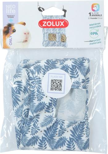Produktbild Zolux Neolife Hooizak Cavia Blauw - 20X25 Cm