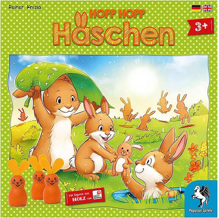 Produktbild Pegasus Hopp Hopp Häschen (Deutsch, 2 - 5 Spieler)