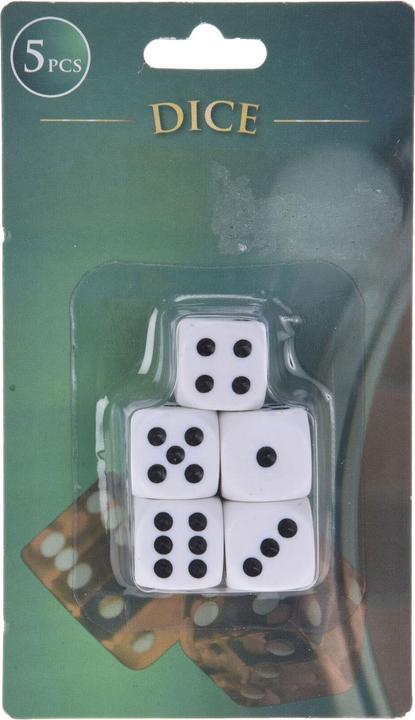 Immagine prodotto Dadi, 5 pezzi.
