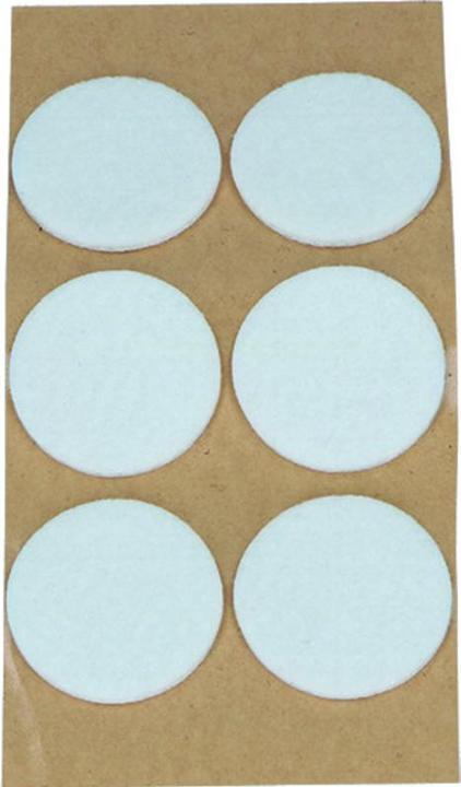 Actual product image OK-Line Felt gliders round, self-adhesive (Felt gliders, 6 Piece)