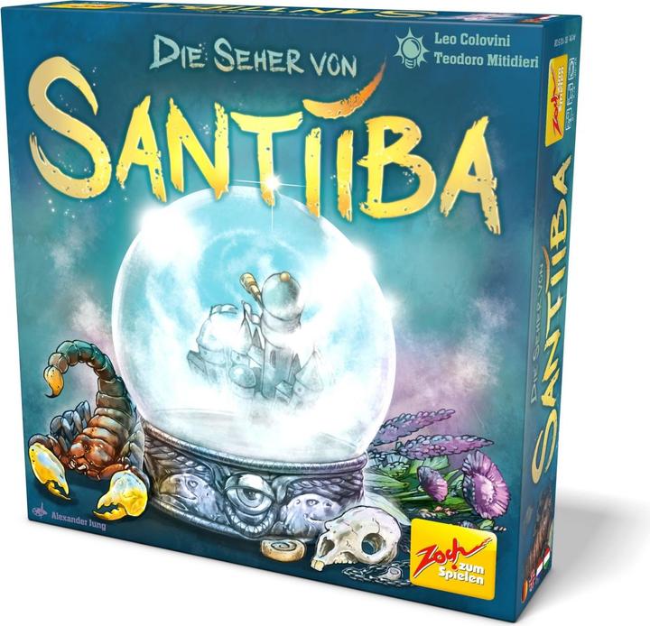 Produktbild Zoch ZOC05138 - Die Seher von Santiiba, Brettspiel, für 2-4 Spieler, ab 8 Jahren (DE-Ausgabe) (Deutsch, 2 - 4 Spieler)