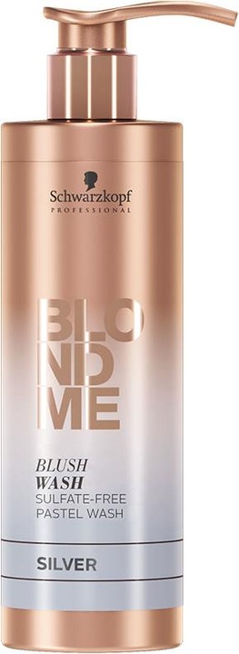 Schwarzkopf Professional Blondme - Blush Wash Silver (250 ml, Flüssiges Shampoo)