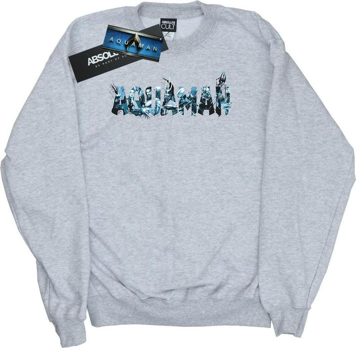 Image du produit - Sweat AQUAMAN TEXT LOGO - Femme (M)