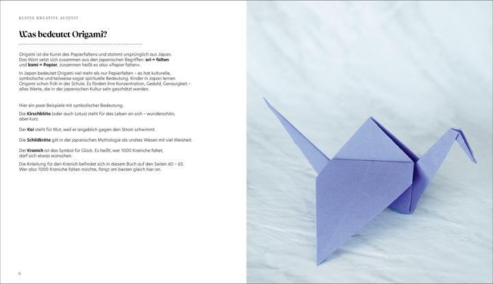 Produktbild Kleine kreative Auszeit: filigranes Origami (1x)