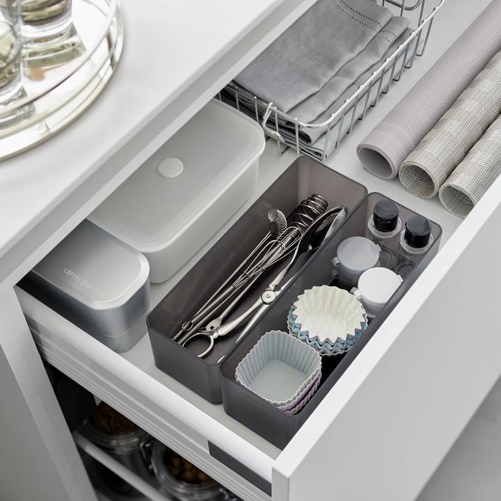 Actual product image Yamazaki Stackable organiser L deep (set of 2) TOWER