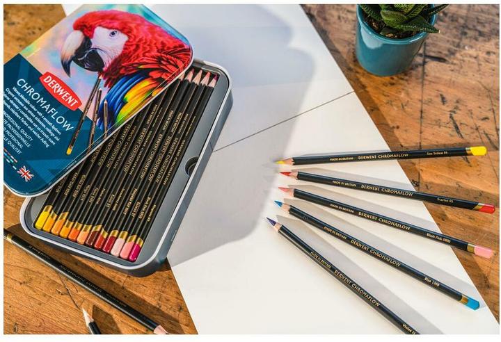 Immagine prodotto Derwent Matite colorate Chromaflow (12 x)