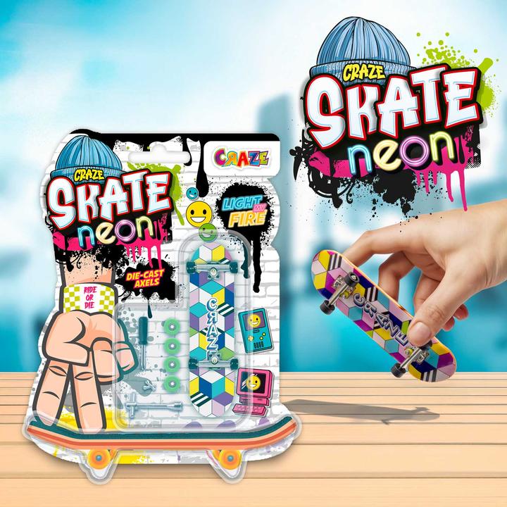 Produktbild Craze Finger-Skateboard Single Mix (Multilingual)