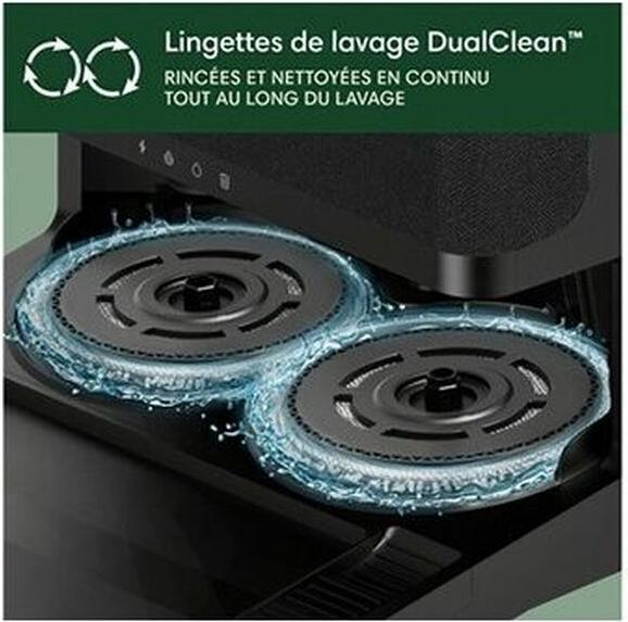 Immagine prodotto iRobot Roomba Plus 405 Combo + AutoWash Dock (7000 Pa, Panni di pulizia (rotanti))