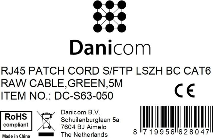 Produktbild Dsit CAT 6 Netzwerkkabel LSOH (S/FTP, CAT6, 5 m)