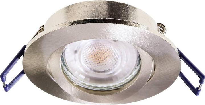 Light In The Attic Records Deckeneinbaustrahler, Samsola, rund, gebürstet