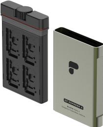 Actual product image PolarPro Storage Box Slate CFEA Edition II - Forest (Memory card cover)